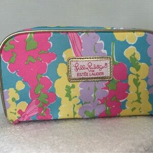 Lilly Pulitzer For Estee Lauder Cosmetics Bag New
